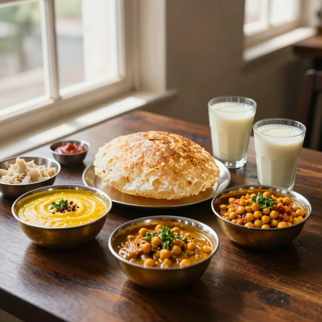Lahori Halwa Puri Breakfast Package