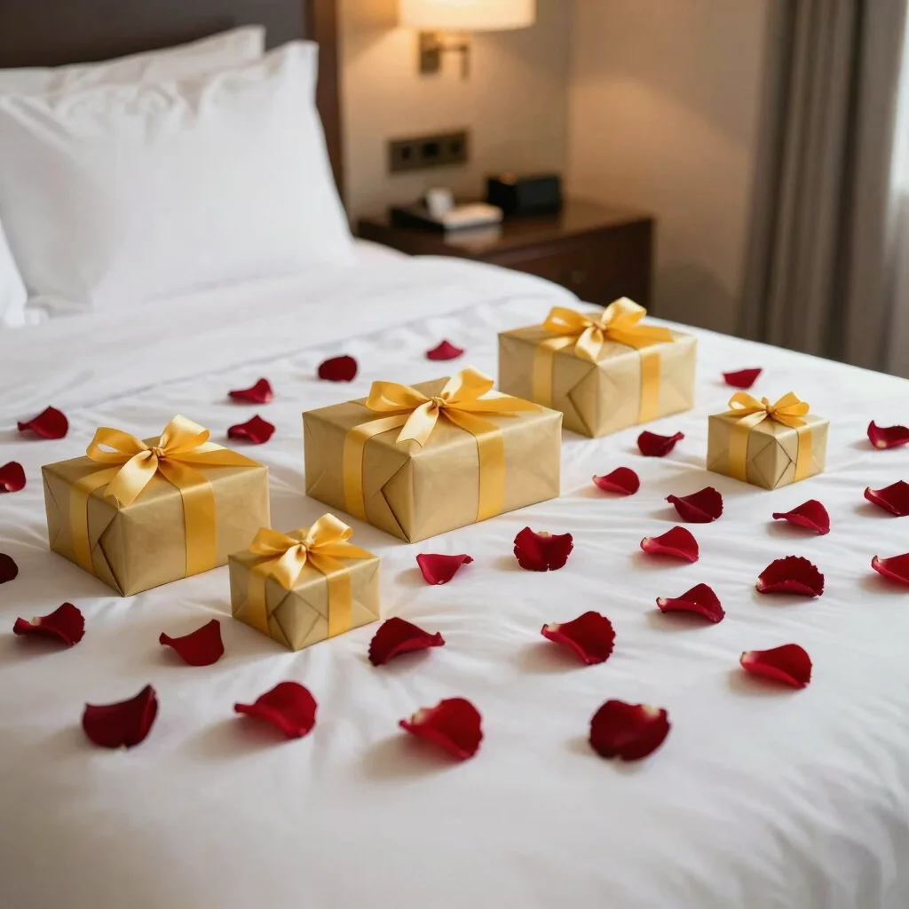 Celebration Suite Setup & Floral Welcome